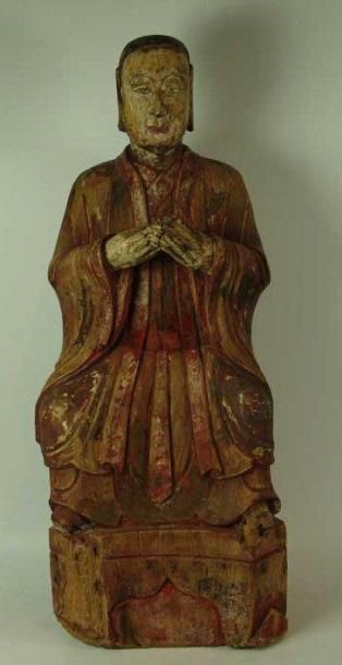 MING (1368-1644)
Statuette reliquaire en...