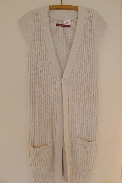 COMPTOIR DES COTONNIERS
Un gilet long sans...