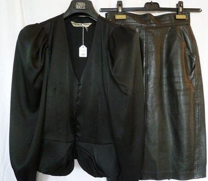 Geneviève TARKA
Lot comprenant : une blouse...