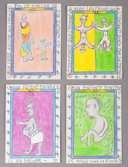 Fréderic Bruly Brouabré (1923-2014)
Lot de...