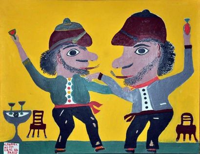 Vassiliki Pikoula (1916-1985)
Les clochards...