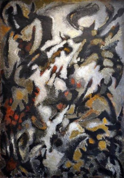 Alex SMADJA (1897-1977)
Composition abstraite,...
