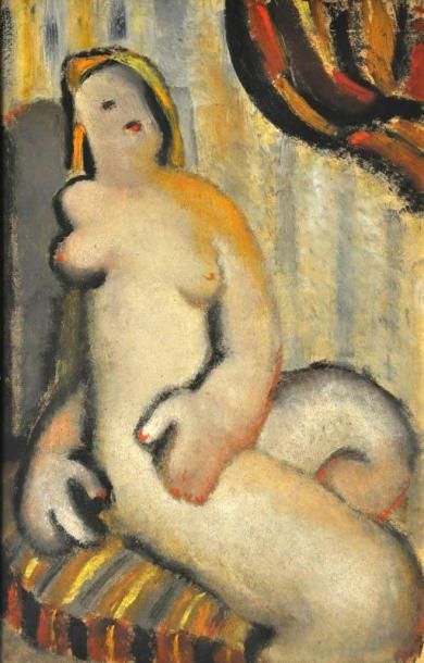 Alex SMADJA (1897-1977)
Femme assise, 1945...