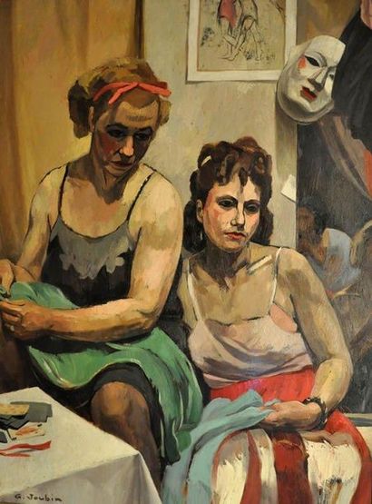 Georges JOUBIN (1888-1983)
La loge Huile...