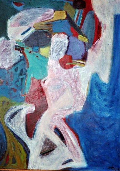 Marcelle LOUBCHANCKY
Composition abstraite...