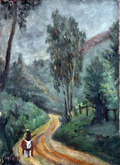Ester CARP
Paysage Huile sur toile signée...