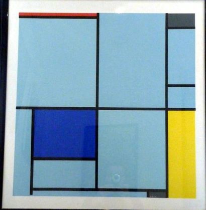Piet MONDRIAN (1872-1944)
Composition abstraite...