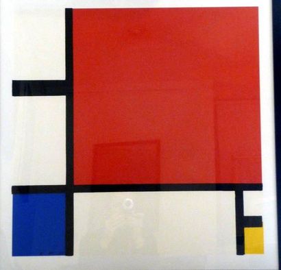 Piet MONDRIAN (1872-1944)
Composition Sérigraphie,...