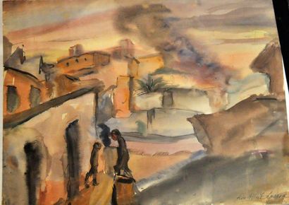 Lou Albert Lasard (1885-1969)
Paysage d'Espagne...