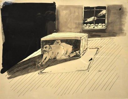 Mao Tolaï (1941-2001)
Personnage Encre sur...