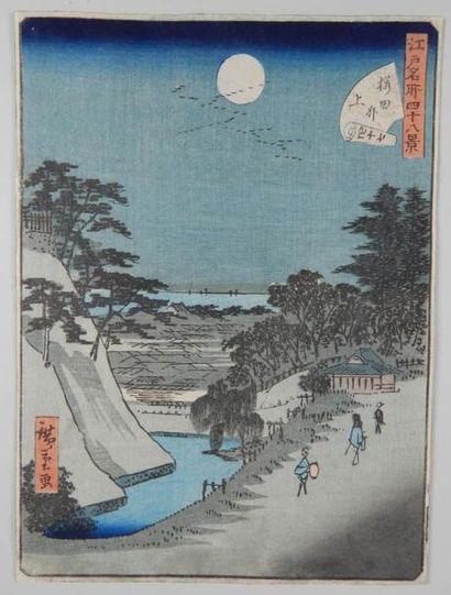 Hiroshige II (1826 - 1869)
Série des 48 vues...