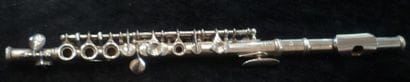 Flute traversière Djalma Julliot en maillechort...