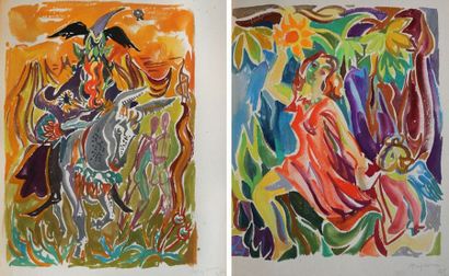 Jean AUJAME (1905 - 1965)
Histoires sans...