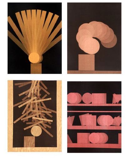 Pol BURY
Ensemble de 5 lithographies, toutes...