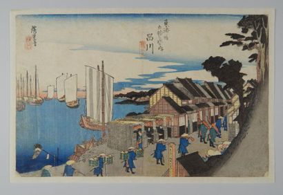 HIROSHIGE (1797 - 1858)
Série des 53 stations...