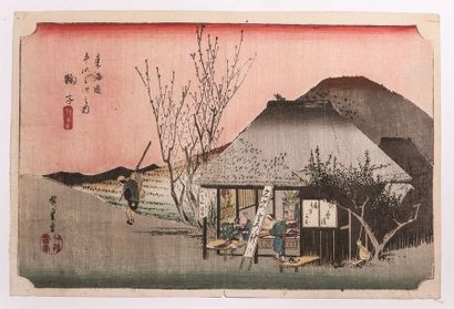 HIROSHIGE (1797 - 1858)
Série des 53 stations...