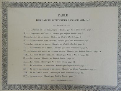 TOMONOBU et HANKO
Album - Fables choisies...