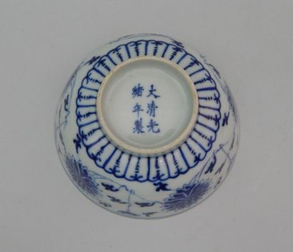 Bol en porcelaine à décor «Bleu Blanc» de...
