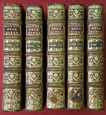 CALMET
Histoire de l'Ancien et du Nouveau...