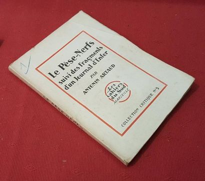 ARTAUD Antonin

Le Pèse-Nerfs suivi des Fragments...