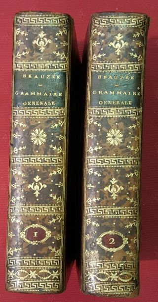 BEAUZEE Nicolas

Grammaire générale ou Exposition...