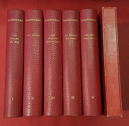 BAUDELAIRE Charles

Oeuvres poétiques complètes.
Paris,...
