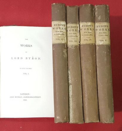 BYRON, George Noel Gordon, Baron

The Works.
London,...