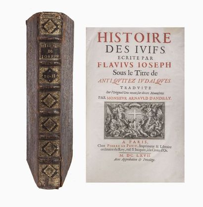 FLAVIUS JOSEPH

Histoire des Juifs écrite...