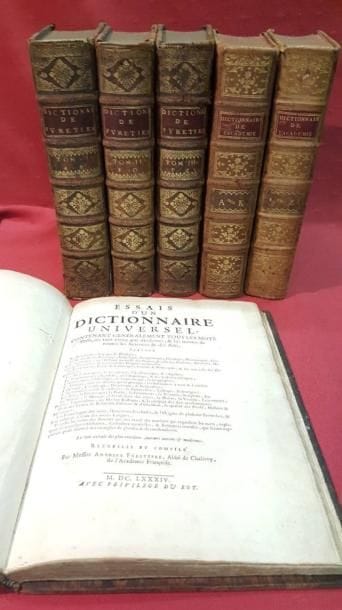 FURETIÈRE Antoine

Essais d'un dictionnaire...