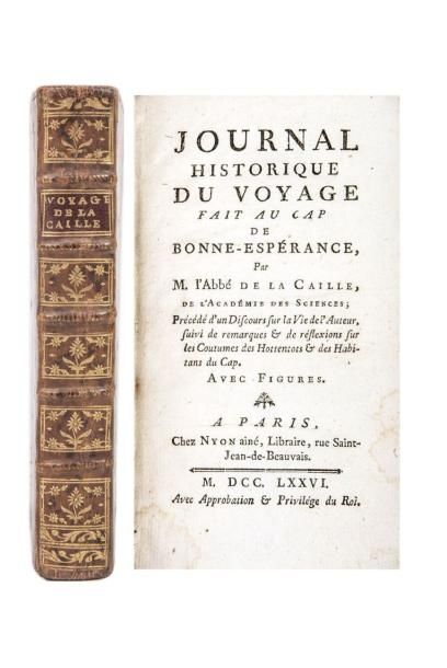 LA CAILLE Nicolas-Louis, Abbé de

Journal...