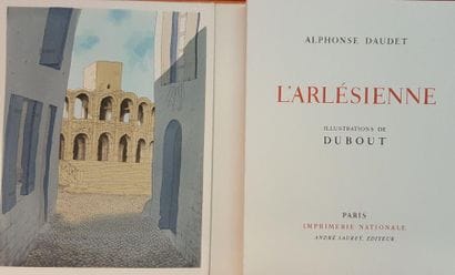 [DUBOUT] DAUDET Alphonse

L'Arlésienne.
Paris,...