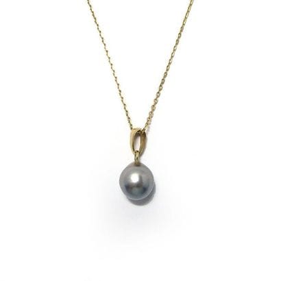 COLLIER en or jaune 18k (750/°°), tour de...