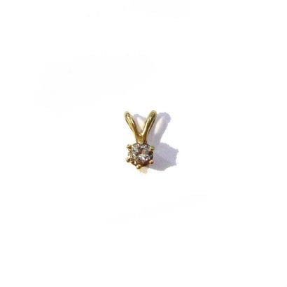 PENDENTIF en or jaune 18k (750/°°), orné...