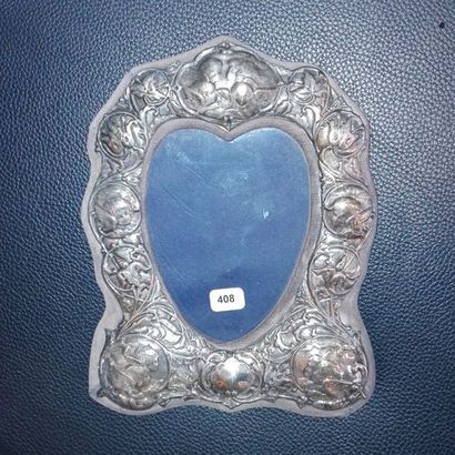 Cadre de photo en argent anglais.