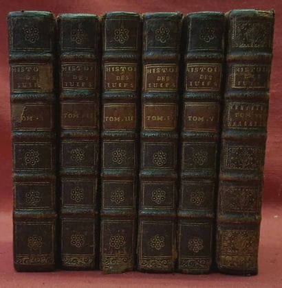 Lot de livres anciens sur le Judaïca. PRIDEAUX....
