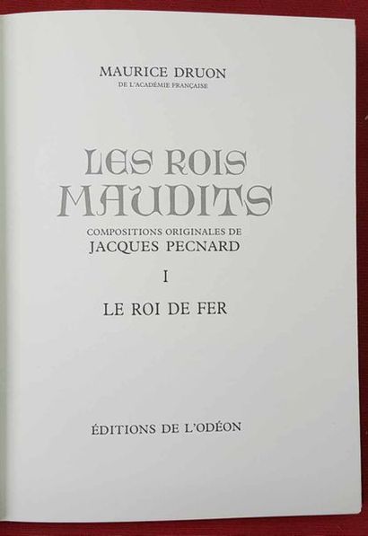 DRUON Maurice.

Les Rois maudits.

Paris,...