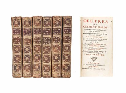 MAROT Clément.


Œuvres de Clément Marot,...