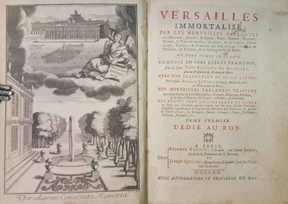 MONICART Jean-Baptiste de.


Versailles immortalisé...