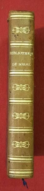 SOREL (M. C.).


La Bibliothèque française...