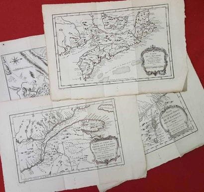[CANADA]. Trois cartes et un plan :


Carte...