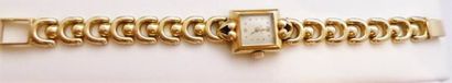 OMEGA. Montre de femme en or 750/°° dans...