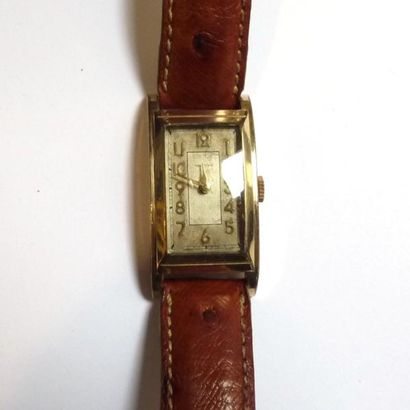 WALTHAM. Montre bracelet d'homme à boîtier...