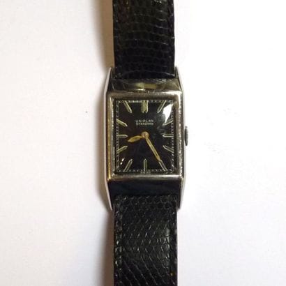 UNIPLAN. Montre bracelet d'homme à boîtier...