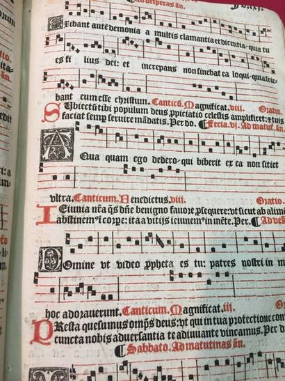 (HORS CAT N°6) Antiphonaire (incomplet)