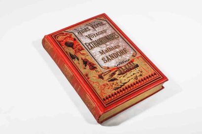 Jules VERNE.Mathias Sandorf. Paris, Hetzel,...