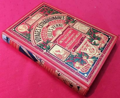 Jules VERNE.Une Ville flottante - Aventures...