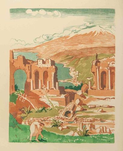 Maurice DENIS.Carnets de voyage en Italie....