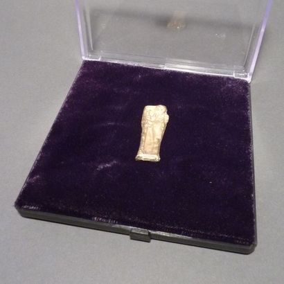 Rare amulette plaquette représentant le dieu...