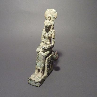 Statue votive représentant la déesse Sekhmet...