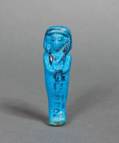 Chaouabti au nom du père divin d'Amon Aménémopé....